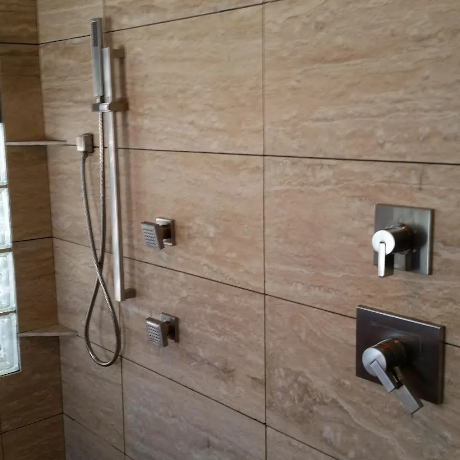 Shower fixture installation for Water Heater Replacement in Billerica